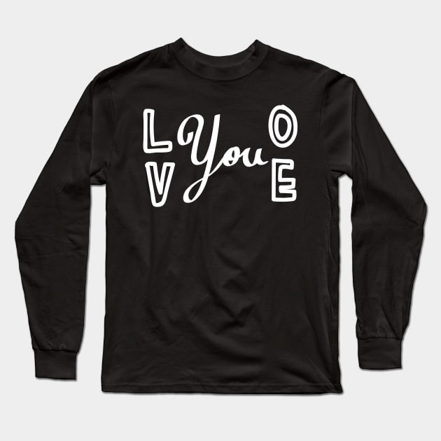 Love you, good gifts for her Long Sleeve T-Shirt by Islanr